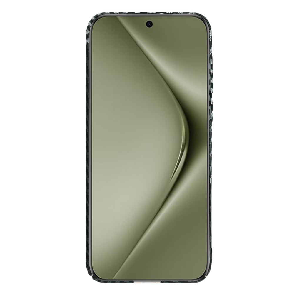 Deksel til Huawei Pura 70 Ultra, Techsuit, Carbonite FiberShell, Svart Grå
