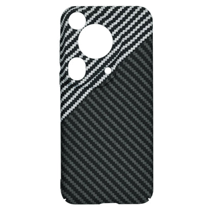 Deksel til Huawei Pura 70 Ultra, Techsuit, Carbonite FiberShell, Svart Grå