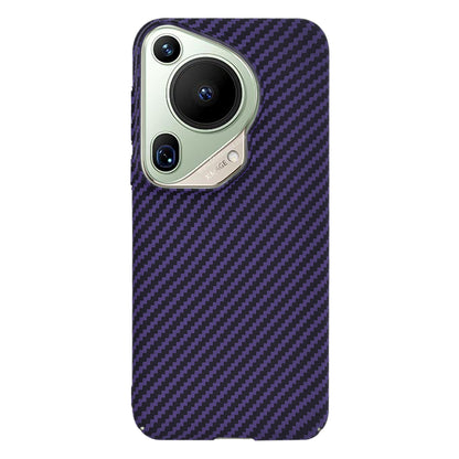 Deksel til Huawei Pura 70 Ultra, Techsuit, Carbonite FiberShell, Lilla