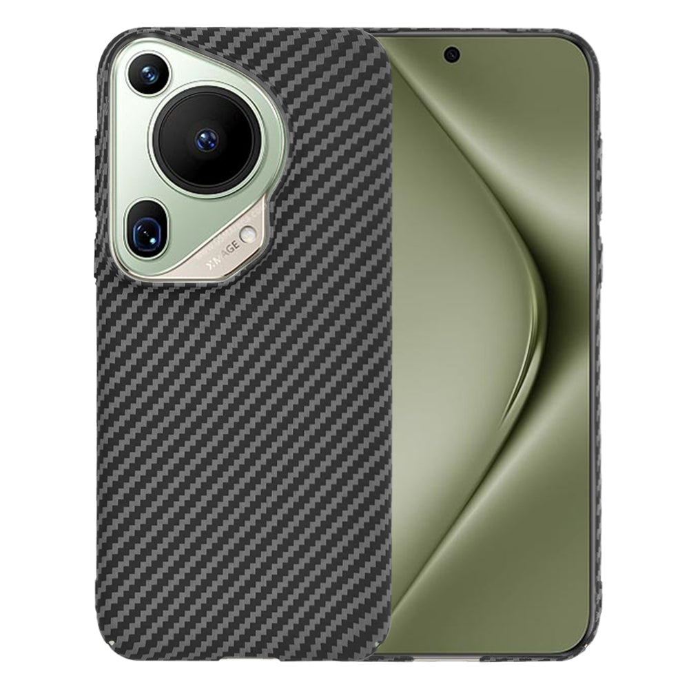 Deksel til Huawei Pura 70 Ultra, Techsuit, Carbonite FiberShell, Svart