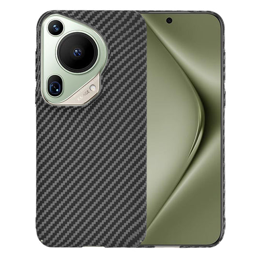 Deksel til Huawei Pura 70 Ultra, Techsuit, Carbonite FiberShell, Svart