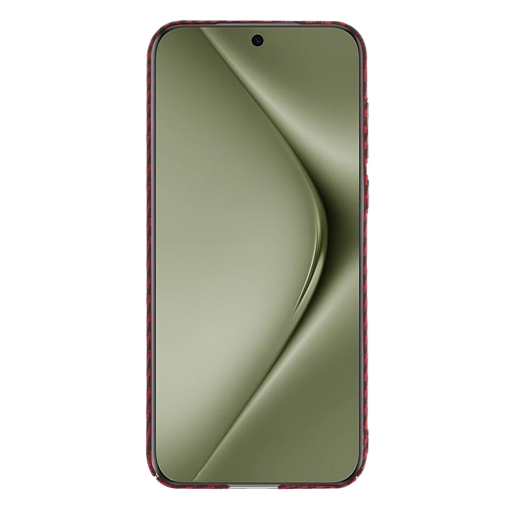 Deksel til Huawei Pura 70 Ultra, Techsuit, Carbonite FiberShell, Rød