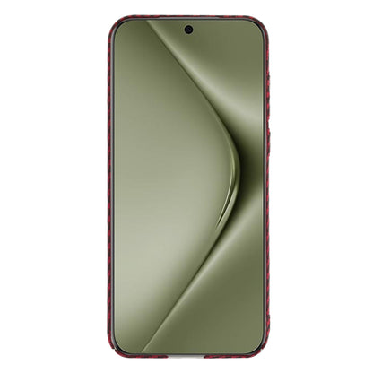 Deksel til Huawei Pura 70 Ultra, Techsuit, Carbonite FiberShell, Rød
