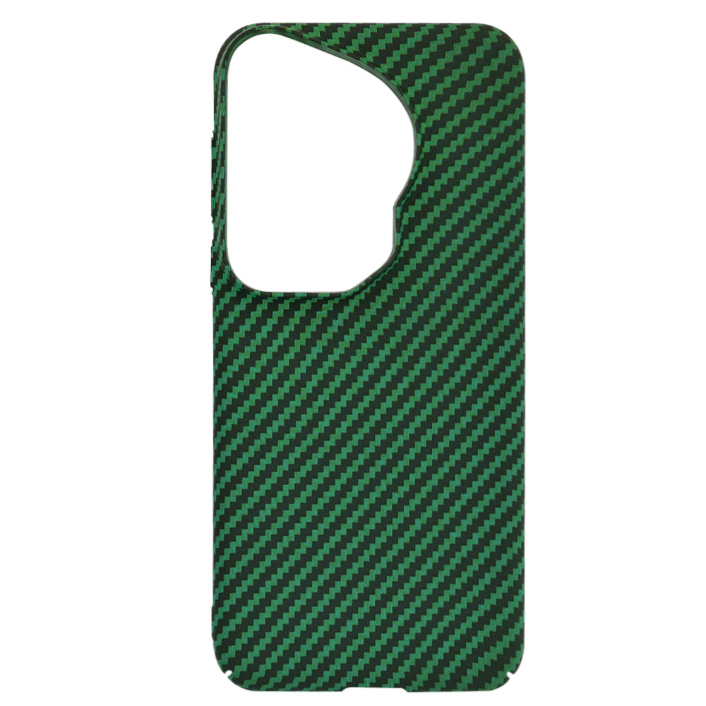 Deksel til Huawei Pura 70 Ultra, Techsuit, Carbonite FiberShell, Grønn