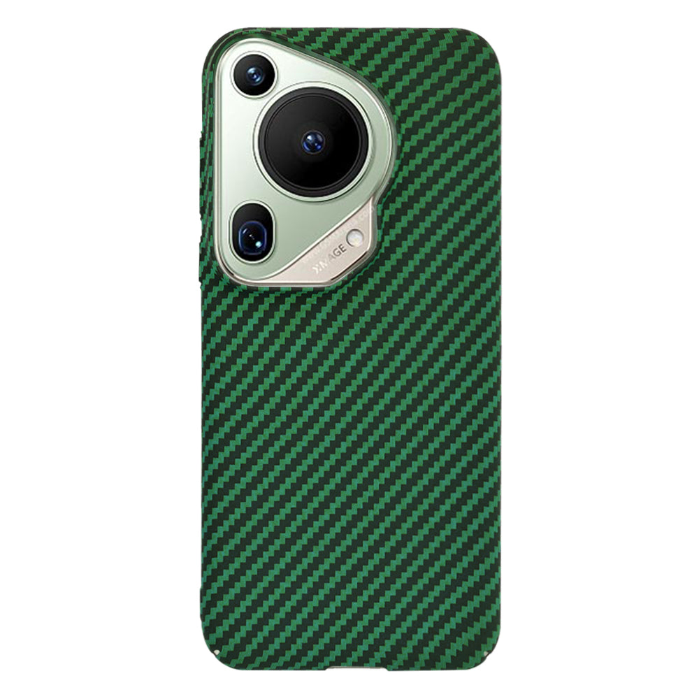 Deksel til Huawei Pura 70 Ultra, Techsuit, Carbonite FiberShell, Grønn