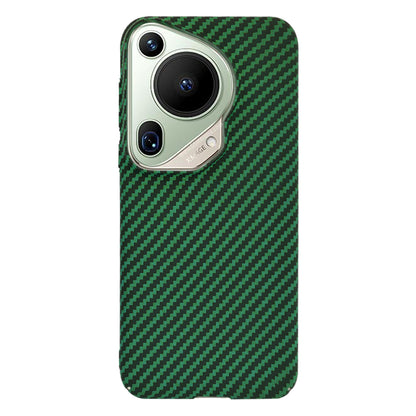 Deksel til Huawei Pura 70 Ultra, Techsuit, Carbonite FiberShell, Grønn