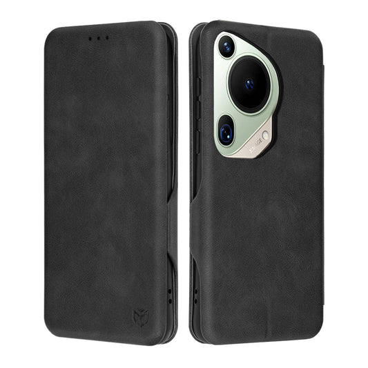 Deksel til Huawei Pura 70 Ultra, Techsuit, Safe Wallet Plus, Svart