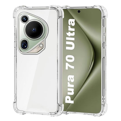 Deksel til Huawei Pura 70 Ultra, Techsuit, Støtsikker Klar, Transparent