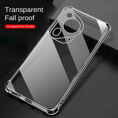 Deksel til Huawei Pura 70 Ultra, Techsuit, Støtsikker Klar, Transparent