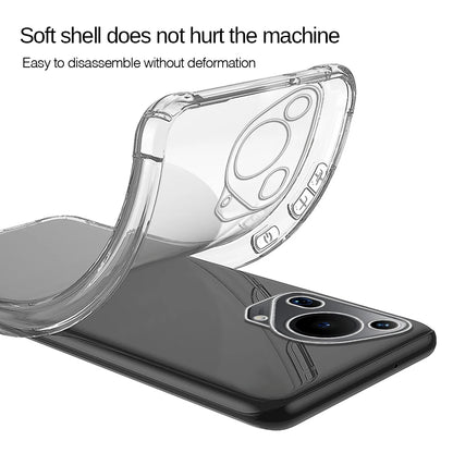 Deksel til Huawei Pura 70 Ultra, Techsuit, Støtsikker Klar, Transparent