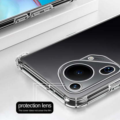 Deksel til Huawei Pura 70 Ultra, Techsuit, Støtsikker Klar, Transparent