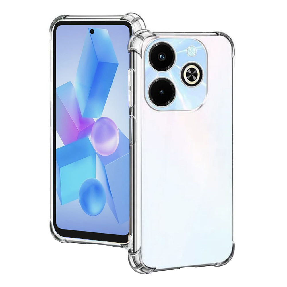 Deksel til Infinix Hot 40i, Techsuit, Støtsikker Klar, Transparent