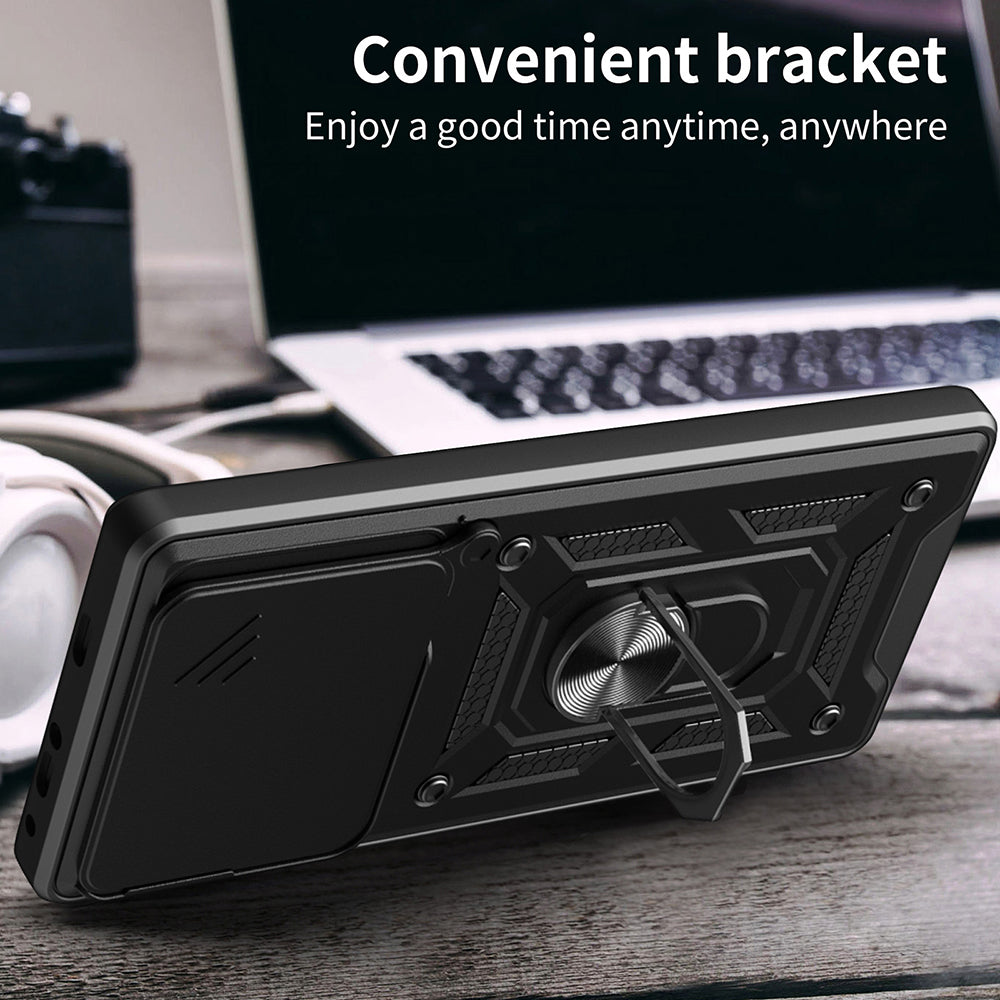 Deksel til Infinix Note 40 4G, Techsuit, CamShield, Svart