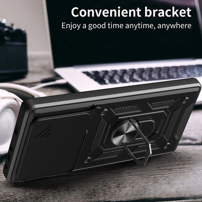 Deksel til Infinix Note 40 4G, Techsuit, CamShield, Svart