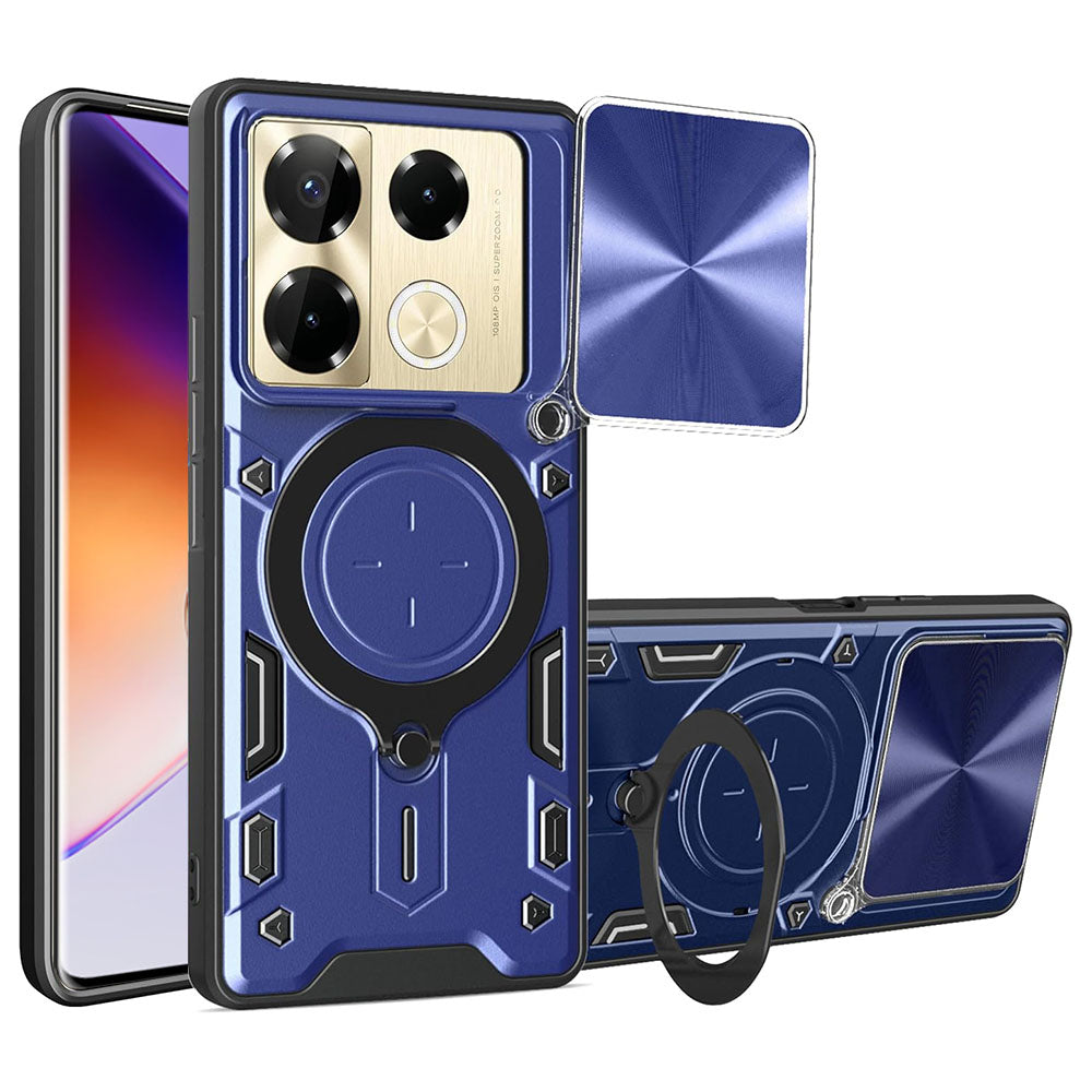 Deksel til Infinix Note 40 Pro+, Techsuit, CamGuard Pro, Blå