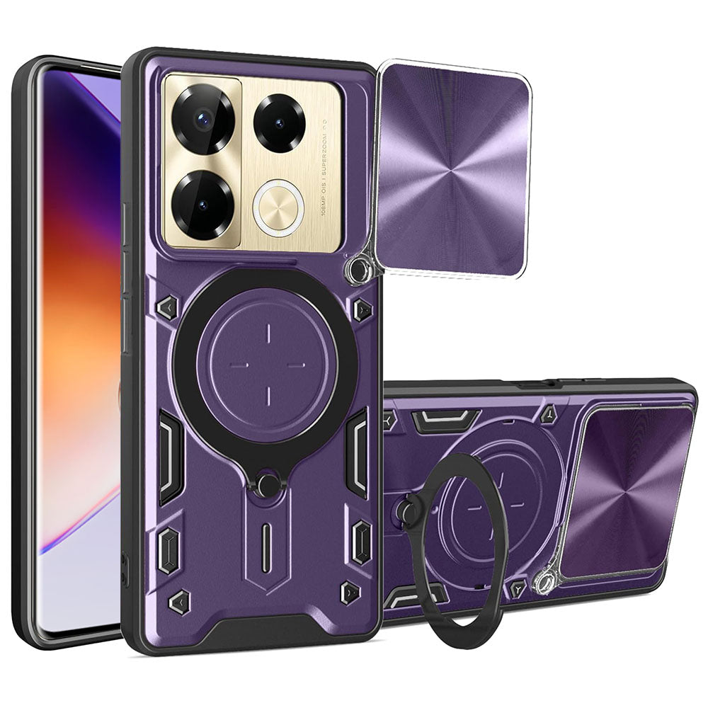 Deksel til Infinix Note 40 Pro+, Techsuit, CamGuard Pro, Lilla