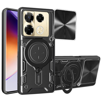 Deksel for Infinix Note 40 Pro+, Techsuit, CamGuard Pro, Svart