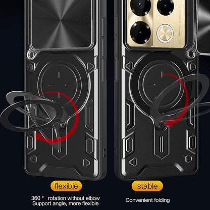 Deksel for Infinix Note 40 Pro+, Techsuit, CamGuard Pro, Svart