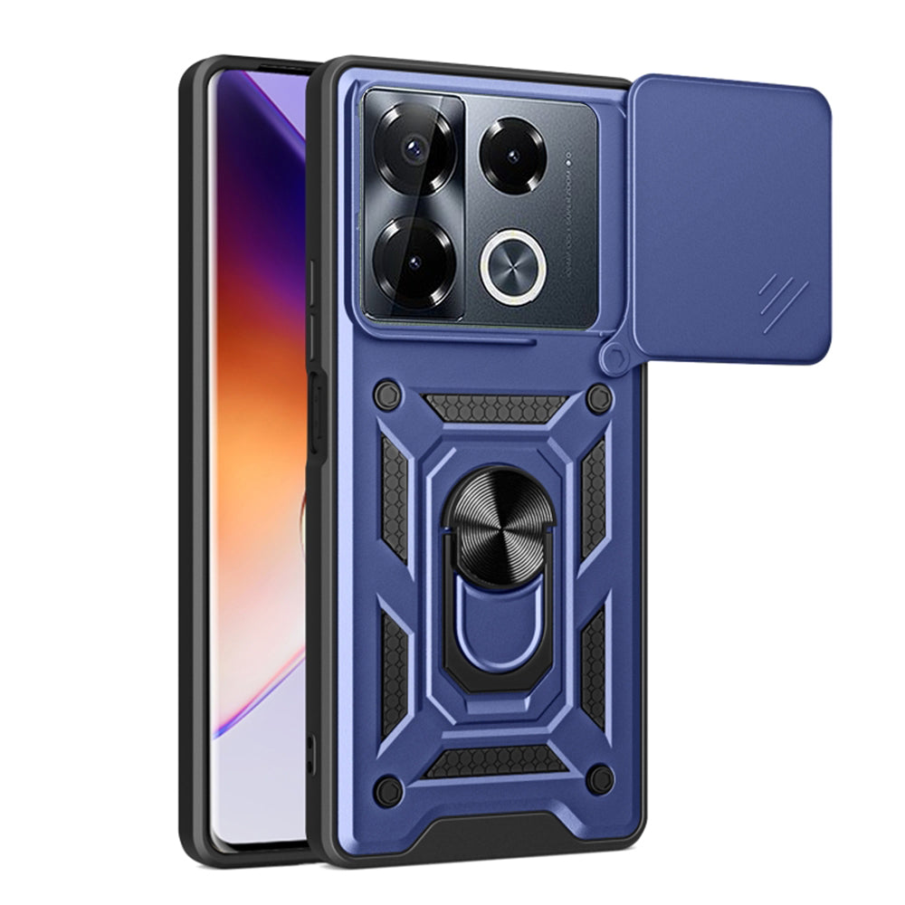 Deksel for Infinix Note 40 Pro+, Techsuit, CamShield, Blå
