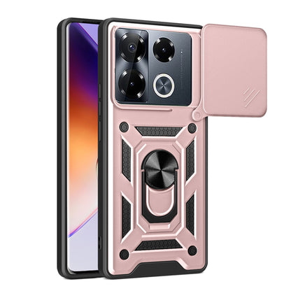 Deksel til Infinix Note 40 Pro+, Techsuit, CamShield, Rosa