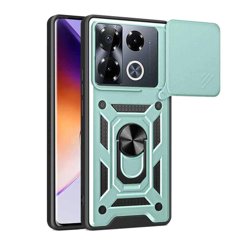 Deksel til Infinix Note 40 Pro+, Techsuit, CamShield, Grønn
