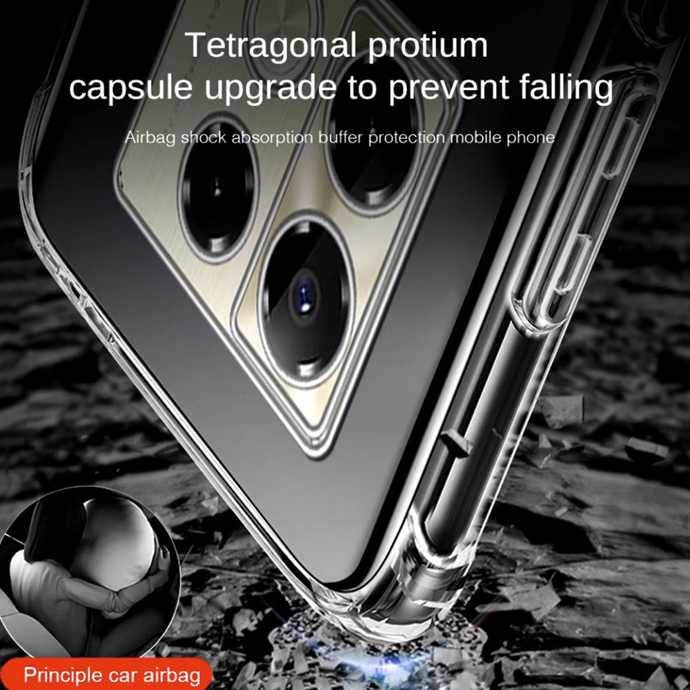 Deksel for Infinix Note 40 Pro+, Techsuit, Støtsikker Klar, Gjennomsiktig