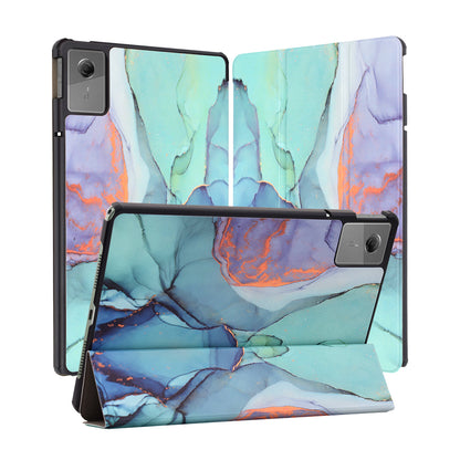 Deksel for Lenovo Idea Tab 11, Techsuit, FoldPro Green Time, Flerfarget