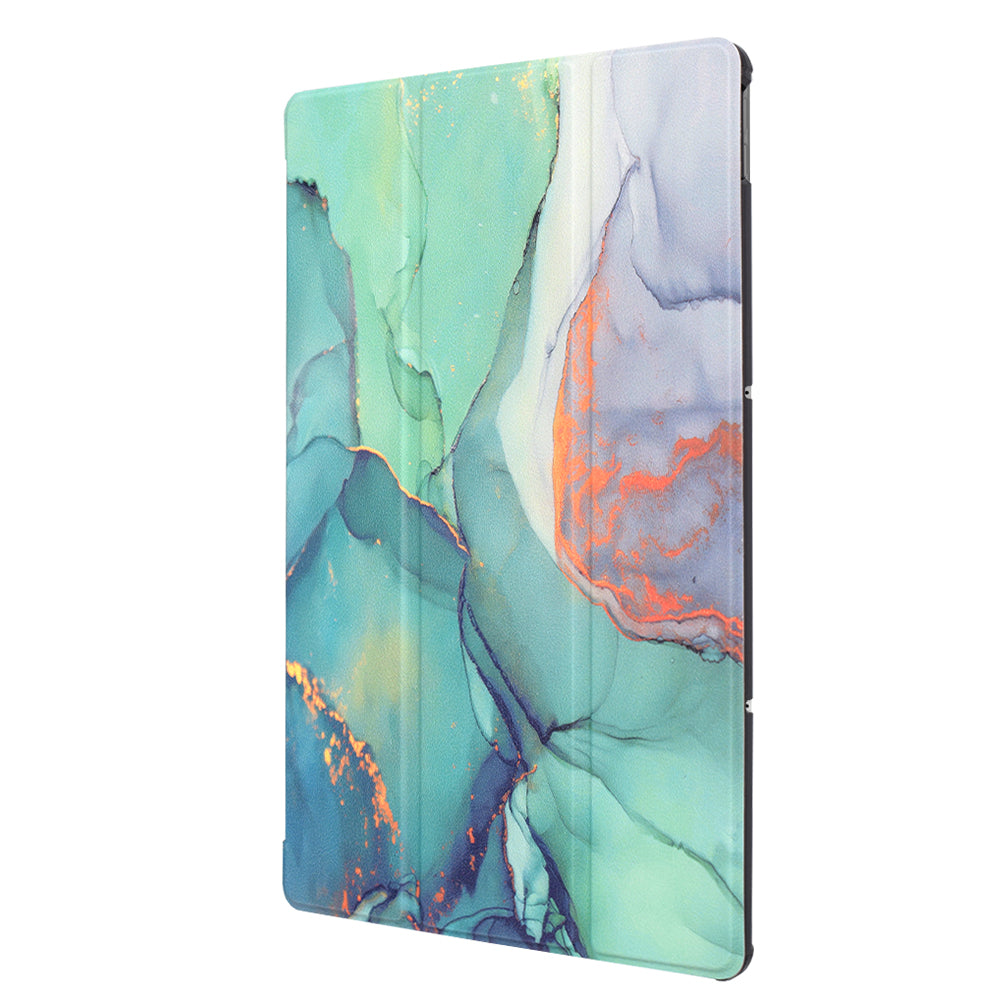 Etui for Lenovo Idea Tab Plus, Techsuit, FoldPro Green Time, Flerfarget