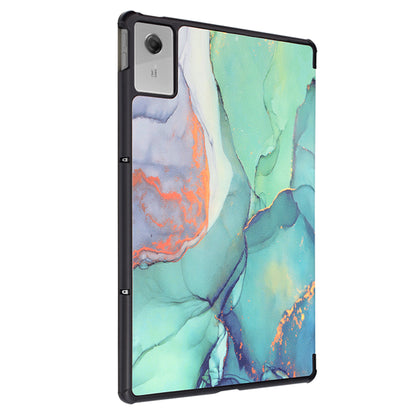 Etui for Lenovo Idea Tab Plus, Techsuit, FoldPro Green Time, Flerfarget