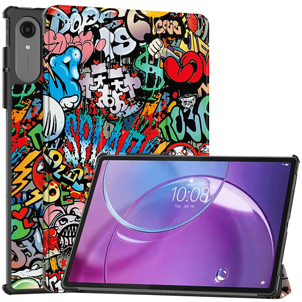 Deksel for Lenovo Idea Tab Pro Gen 2, Techsuit, FoldPro Urban Vibe, Flerfarget