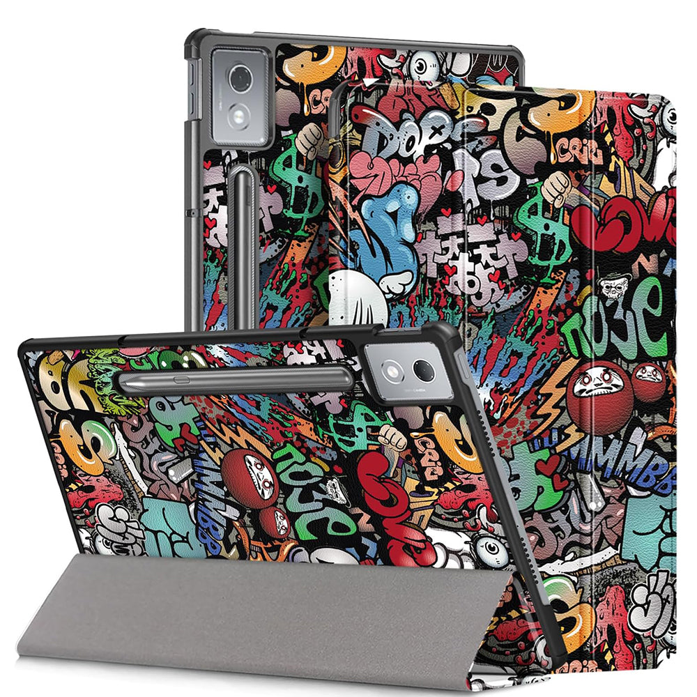 Deksel for Lenovo Idea Tab Pro, Techsuit, FoldPro Urban Vibe, Flerfarget