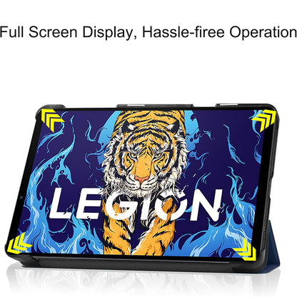 Deksel for Lenovo Legion Y700 (Gen 5), Techsuit, FoldPro, Blå