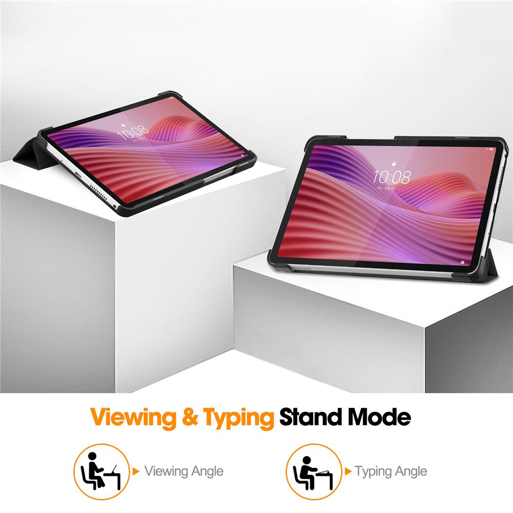 Deksel for Lenovo Tab K9, Techsuit, FoldPro, Svart