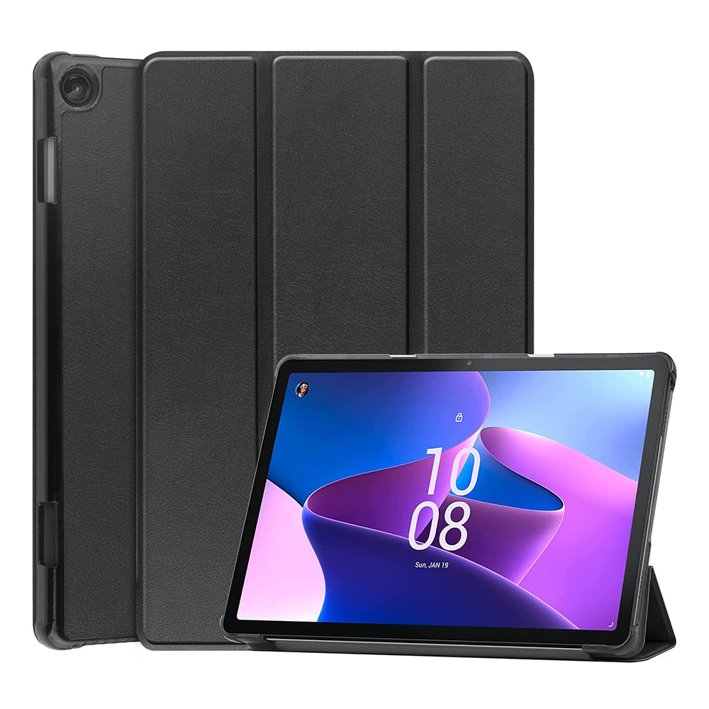Deksel for Lenovo Tab M10 Gen 3, Techsuit, FoldPro, Svart
