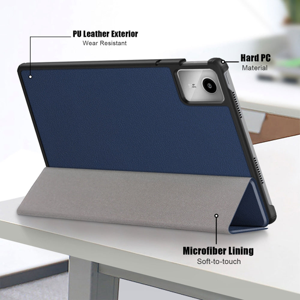 Deksel for Lenovo Tab M11, Techsuit, FoldPro, Blå