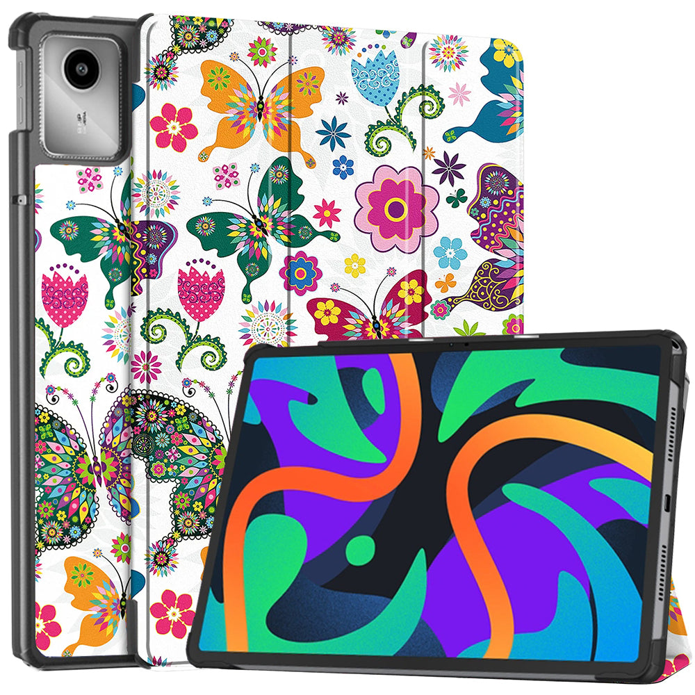 Deksel til Lenovo Tab M11, Techsuit, FoldPro Butterfly, Flerfarget