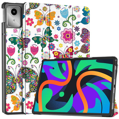 Deksel til Lenovo Tab M11, Techsuit, FoldPro Butterfly, Flerfarget