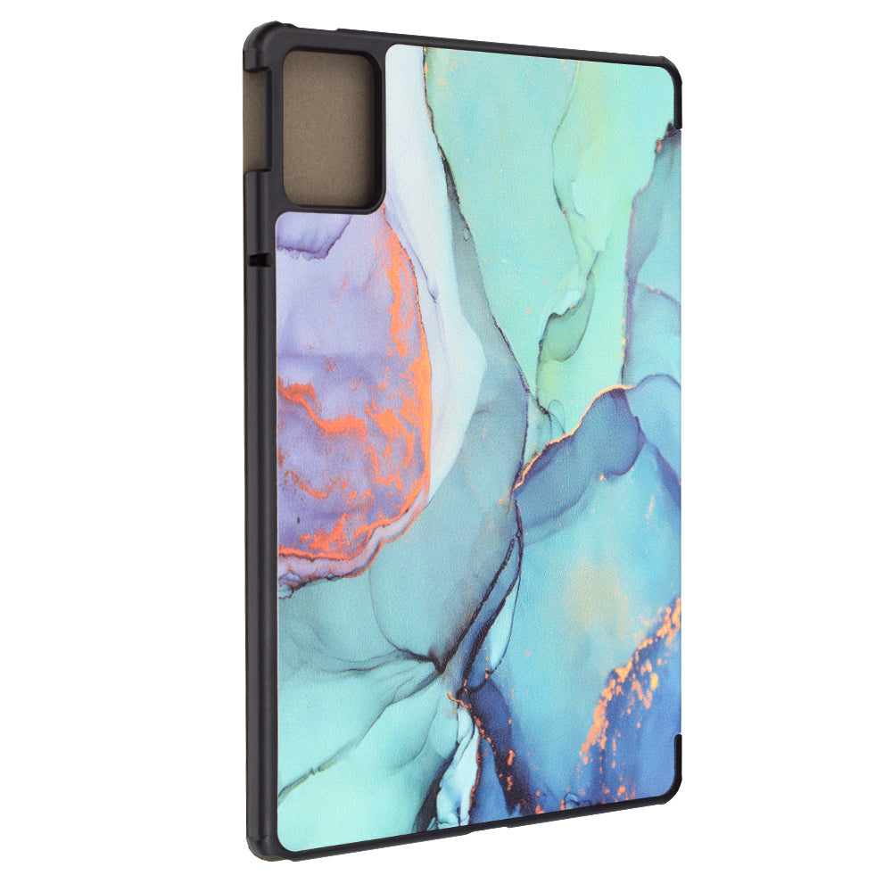 Deksel til Lenovo Tab M11, Techsuit, FoldPro Green Time, Flerfarget