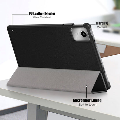 Deksel for Lenovo Tab M11, Techsuit, FoldPro, Svart