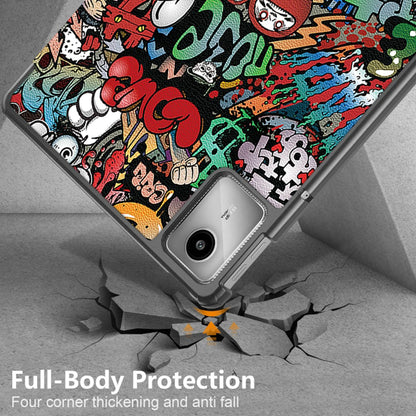 Deksel til Lenovo Tab M11, Techsuit, FoldPro Urban Vibe, Flerfarget