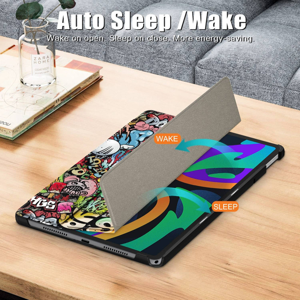 Deksel til Lenovo Tab M11, Techsuit, FoldPro Urban Vibe, Flerfarget