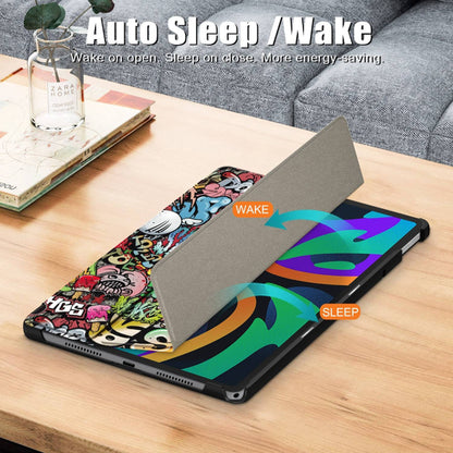 Deksel til Lenovo Tab M11, Techsuit, FoldPro Urban Vibe, Flerfarget