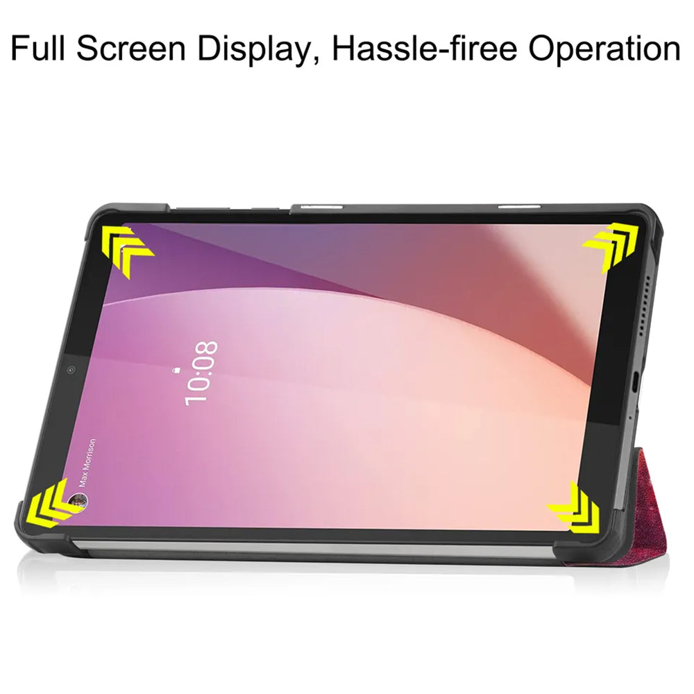 Deksel for Lenovo Tab M8 (4. generasjon), Techsuit, FoldPro, svart