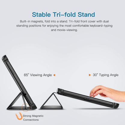 Deksel for Lenovo Tab M8 (HD), Techsuit, FoldPro, Svart