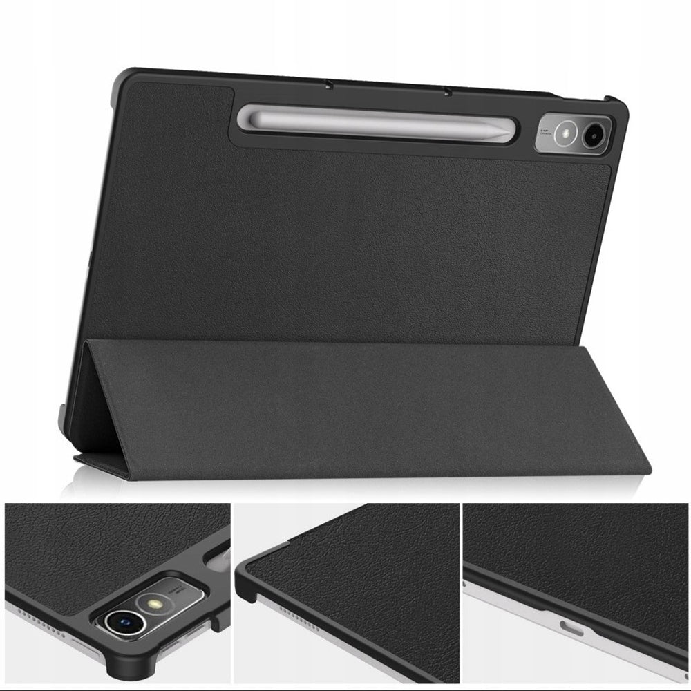 Deksel for Lenovo Tab P12, Techsuit, FoldPro, Svart