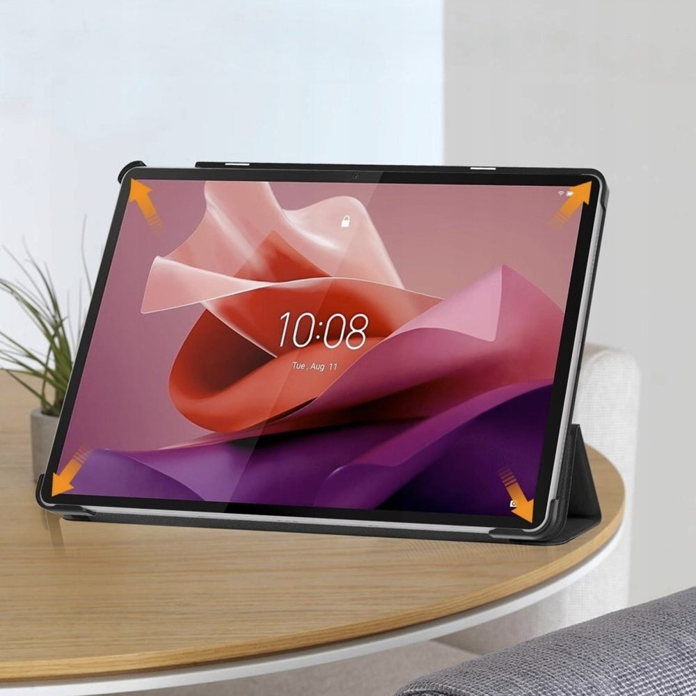 Deksel for Lenovo Tab P12, Techsuit, FoldPro, Svart
