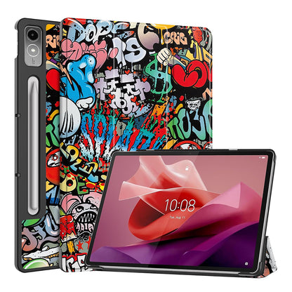 Deksel til Lenovo Tab P12, Techsuit, FoldPro Urban Vibe, Flerfarget