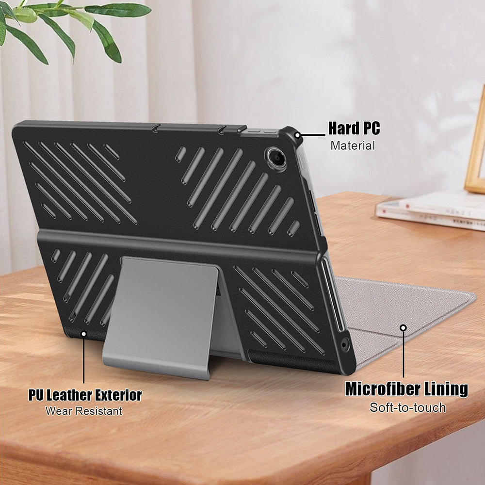 Deksel for Lenovo Tab Plus 11,5 tommer, Techsuit, FoldPro, svart