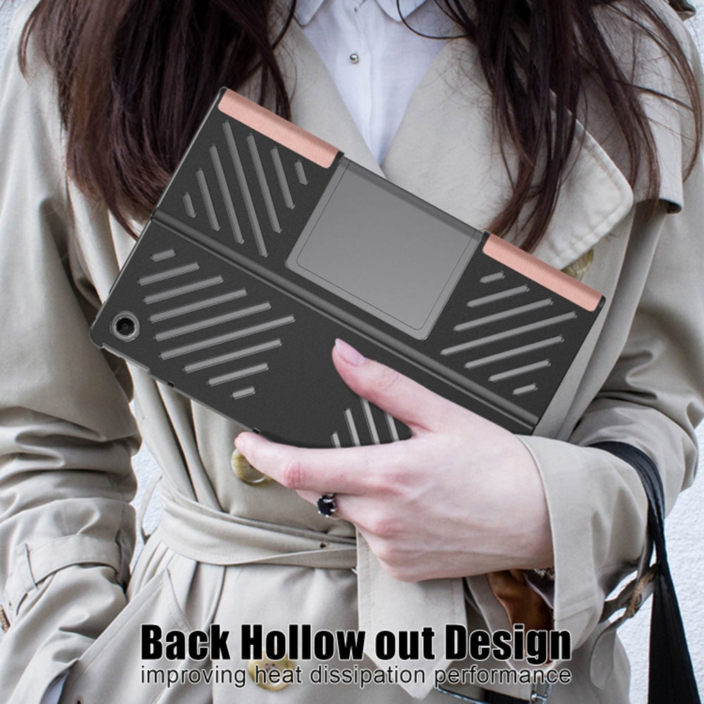Deksel for Lenovo Tab Plus 11,5 tommer, Techsuit, FoldPro Unicorn, Flerfarget
