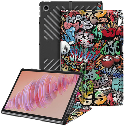 Deksel for Lenovo Tab Plus 11,5 tommer, Techsuit, FoldPro Urban Vibe, Flerfarget